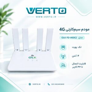 مودم ۴G آنلاک ۱پورت با ۴ آنتن؛ اینترنت پرسرعت همهجا